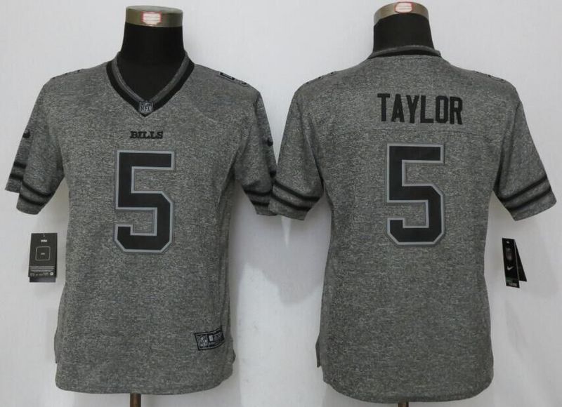 women Gray Limited Jersey-061